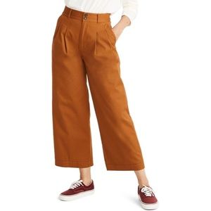 Madewell High Wist Crop Wide Leg Pants